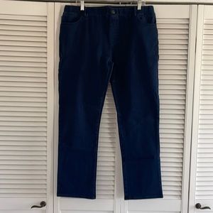 BetaBrand Denim Pants Straight Leg 4-pocket in dark indigo